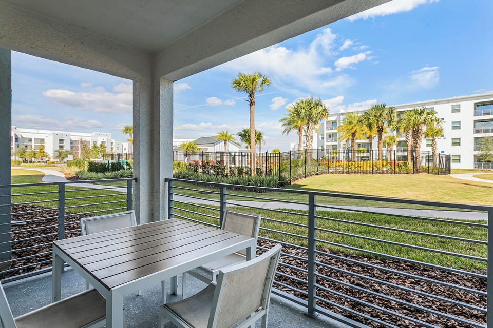Covered patio