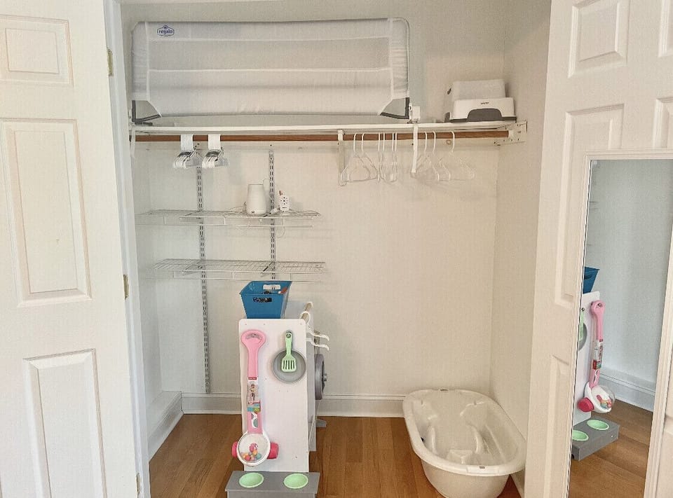 Bedroom #2 closet 