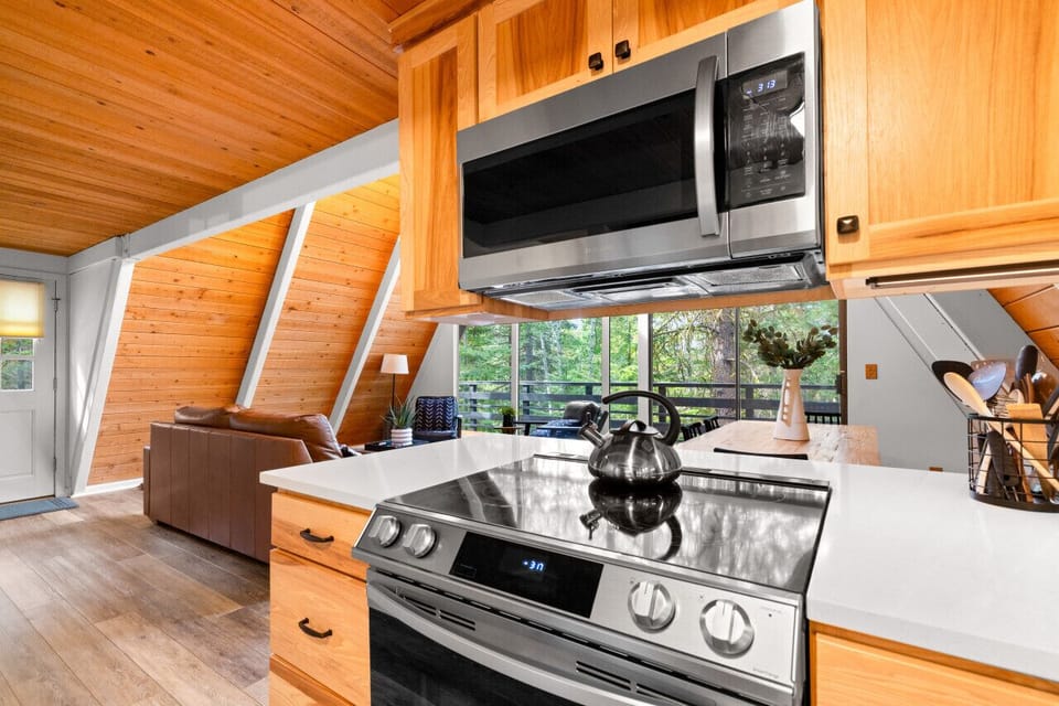 Enjoy a cup of tea or our very favorite Miradero Cabin Popcorn recipe