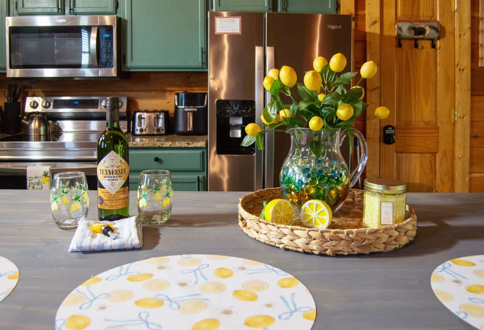 Cook comfortably in a fully stocked kitchen where family meals and group cooking come together with ease.