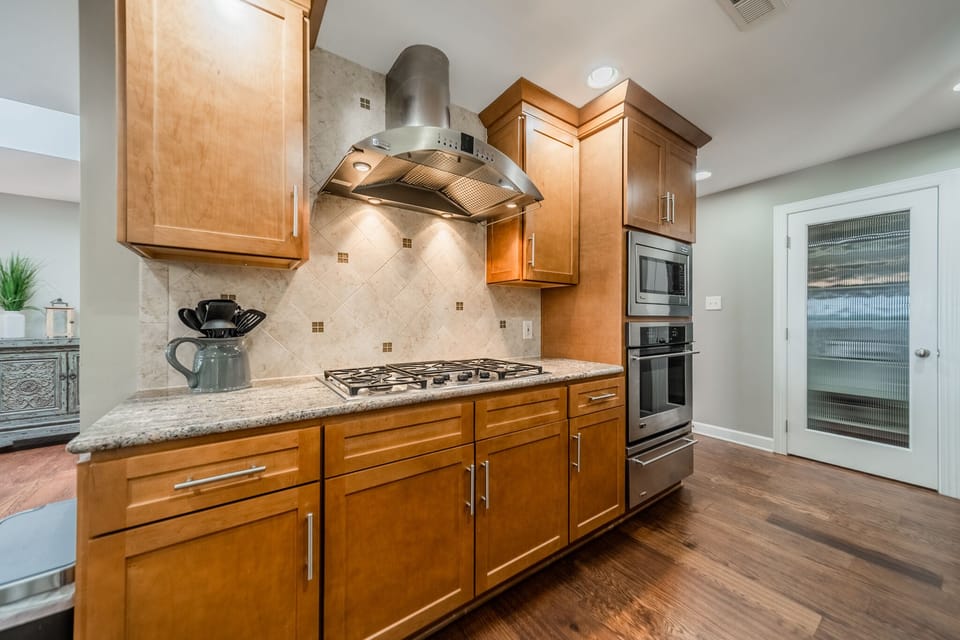 Fully stocked kitchen to prep all your group meals.