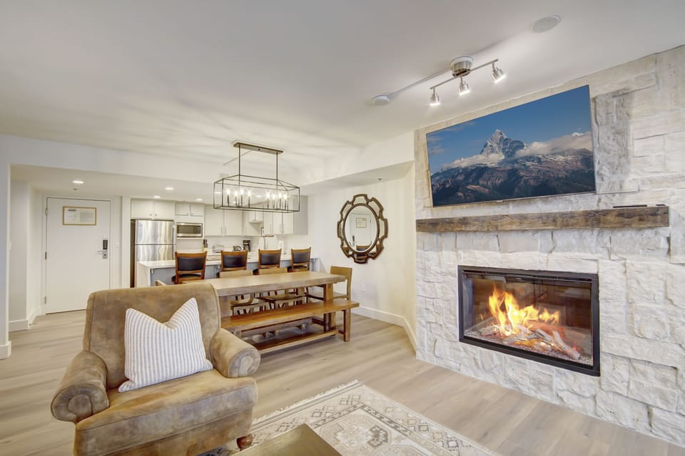 Living Room and Dining Area