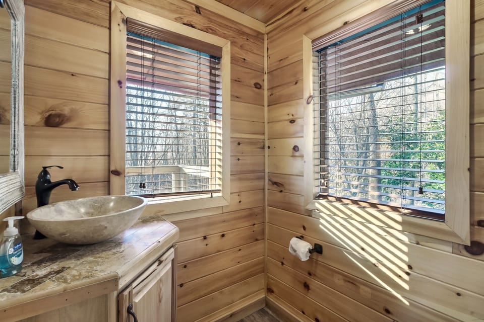 1/2 bath in the living room