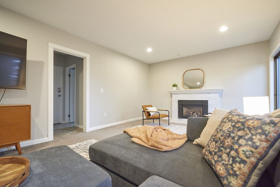 Gas fire place!