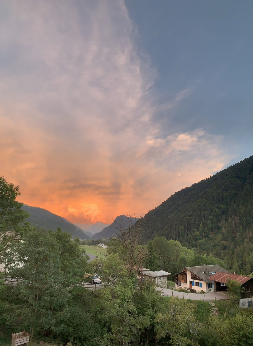 View from the balcony