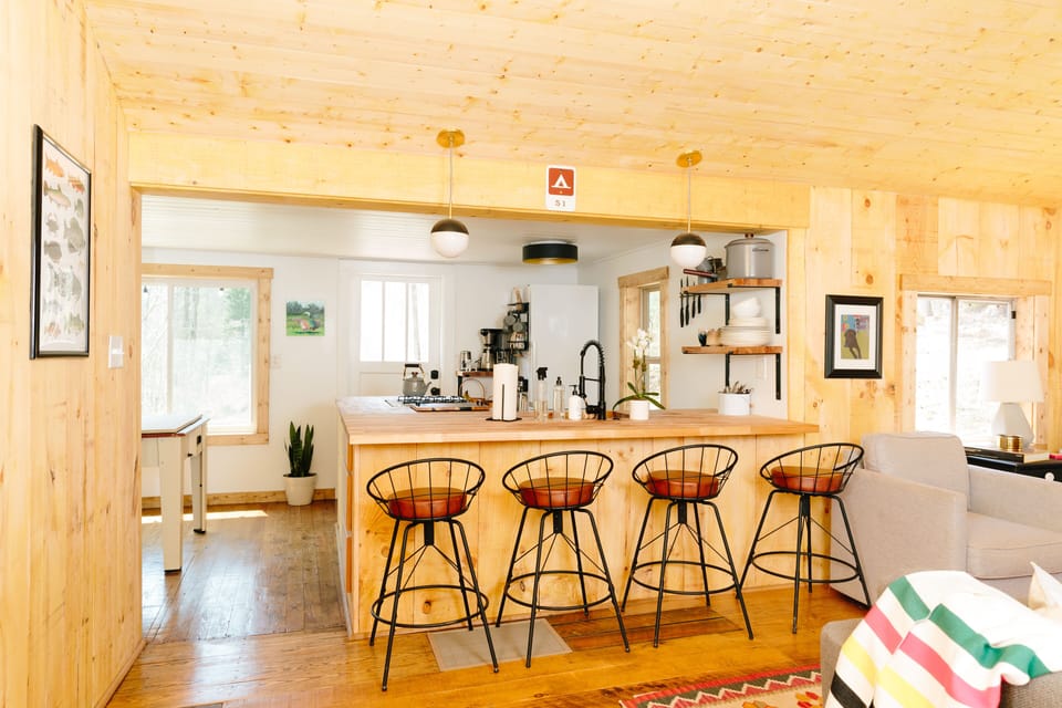 kitchen bar area