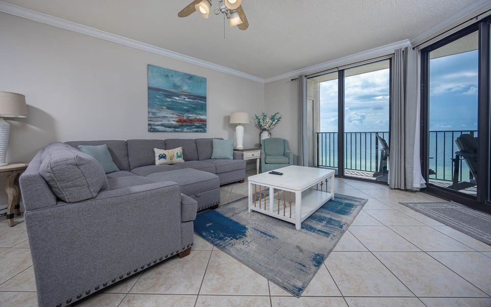 Phoenix X 1107, Orange Beach, Alabama, beach front, 3 bedroom condominium on the 11th floor