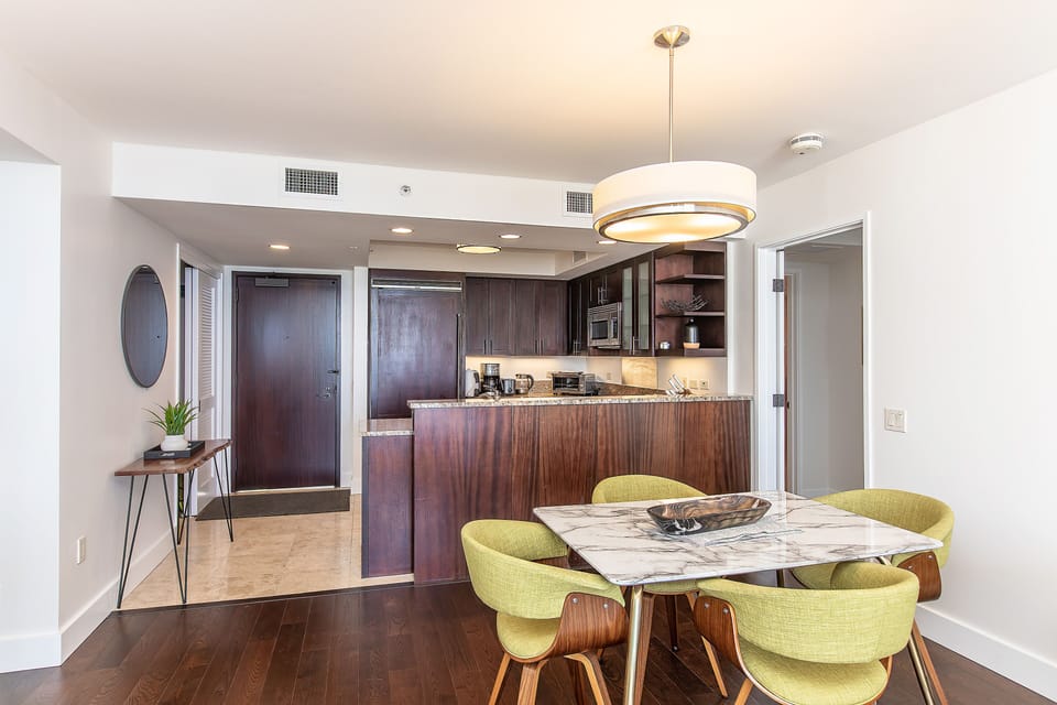 Open Concept Kitchen and Living Room