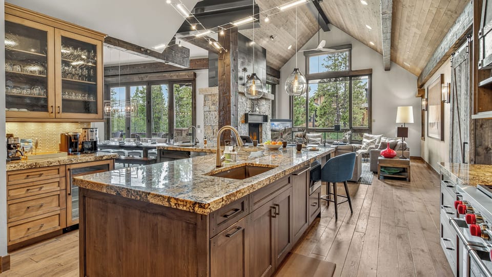 Kitchen Into Great Room, Upper Level