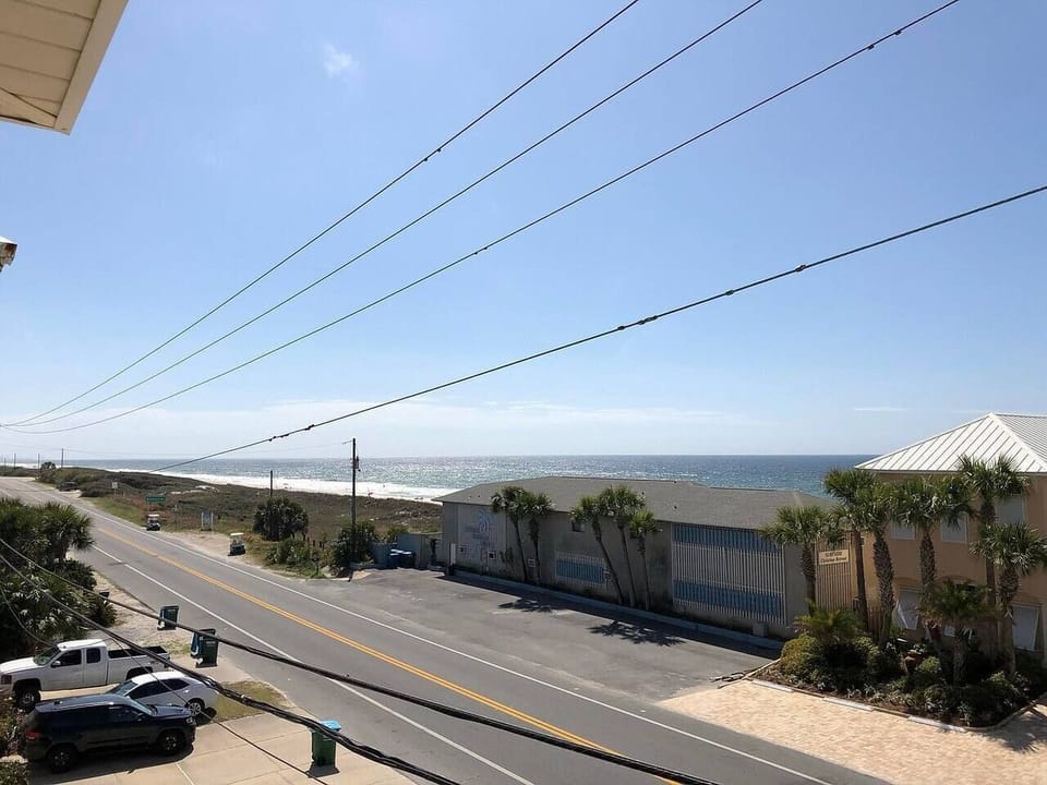 View to the left from the 2nd and 3rd floor porches.