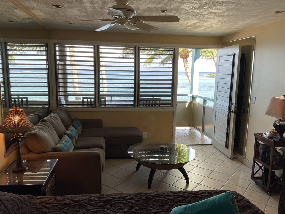 Living area and lanai
