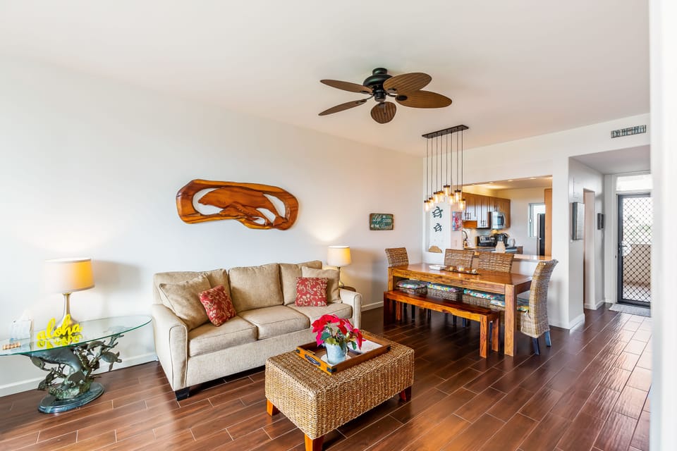 Living room w/ AC