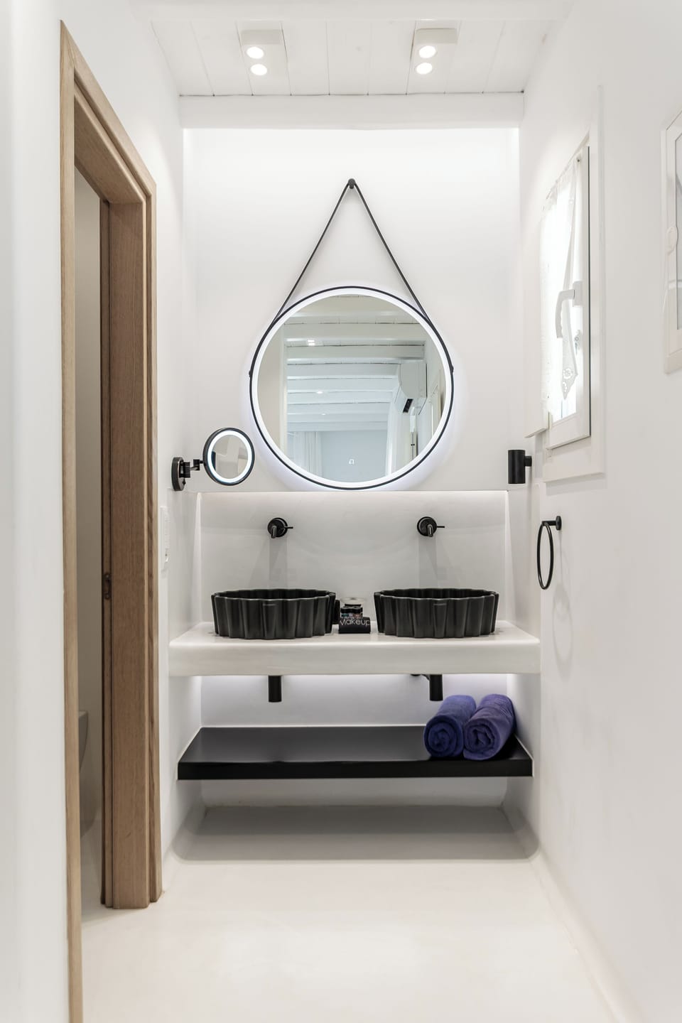 Majo Two Bedroom Villa with Private Heated Pool | Bathroom | Hair dryer, bathrobes, slippers, towels