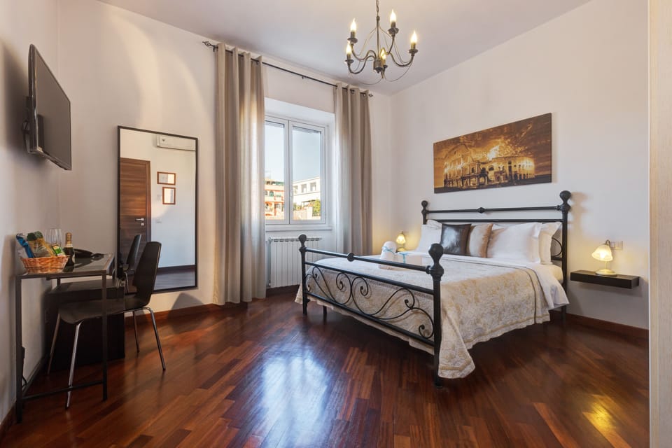 Double Room | Premium bedding, free minibar items, in-room safe, desk
