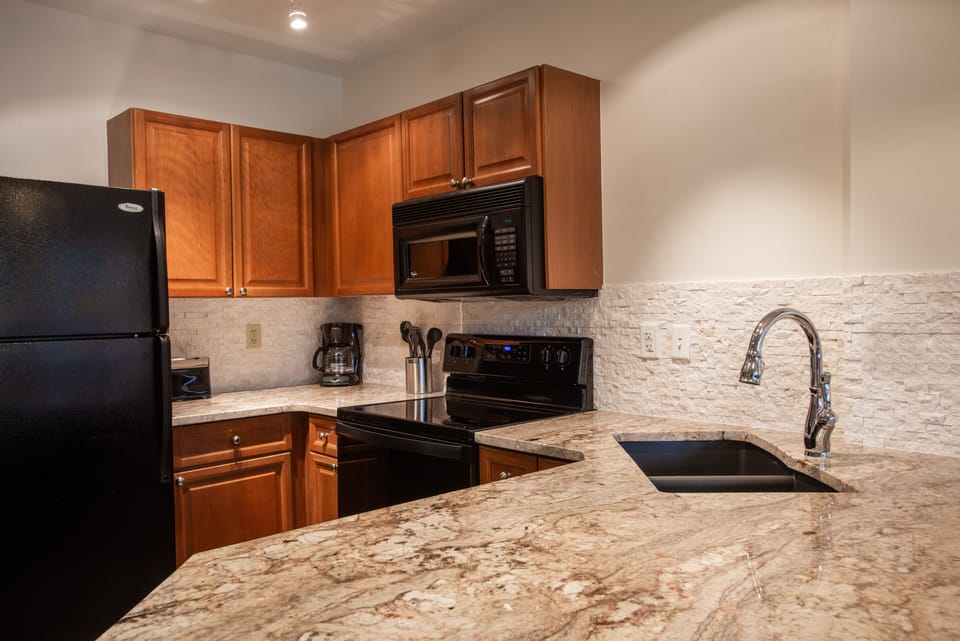 Condo, 2 Bedrooms | Private kitchen | Coffee/tea maker, fridge, oven, toaster
