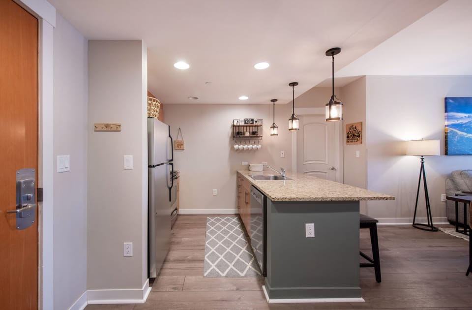 Condo, 2 Bedrooms | Private kitchen | Coffee/tea maker, fridge, oven, toaster
