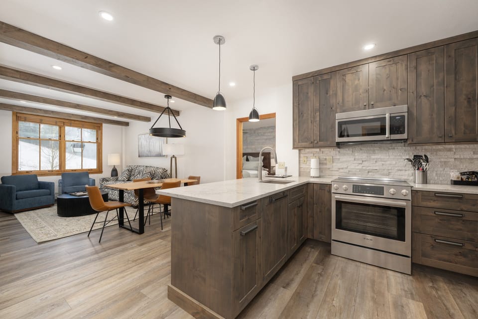 Condo, 2 Bedrooms | Private kitchen | Coffee/tea maker, fridge, oven, toaster