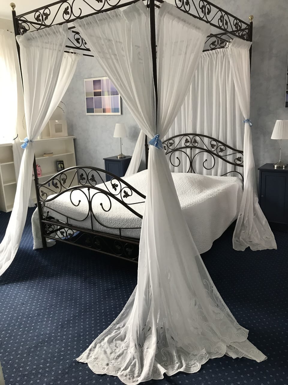 Premium bedding, free WiFi, bed sheets