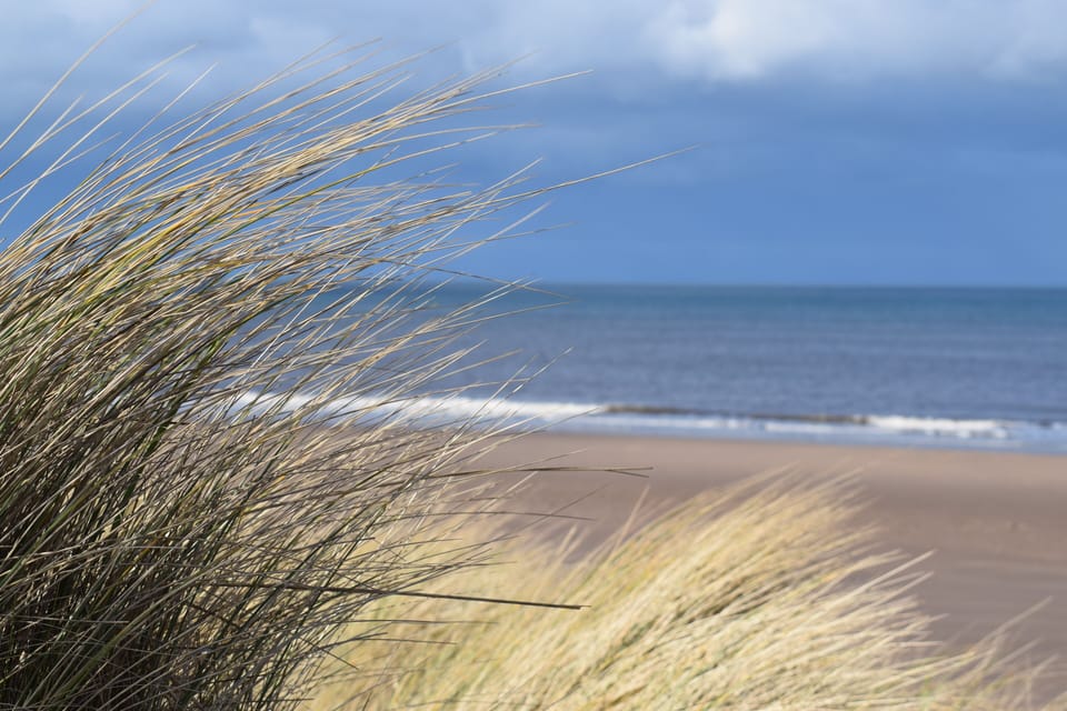 Unspoilt Cheswick beach