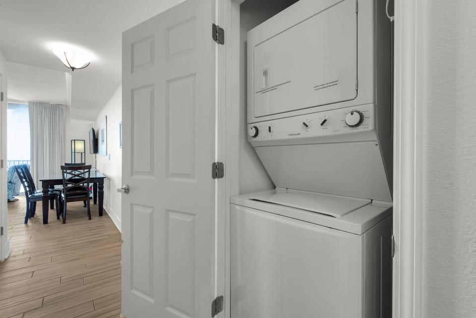 Washer and dryer
