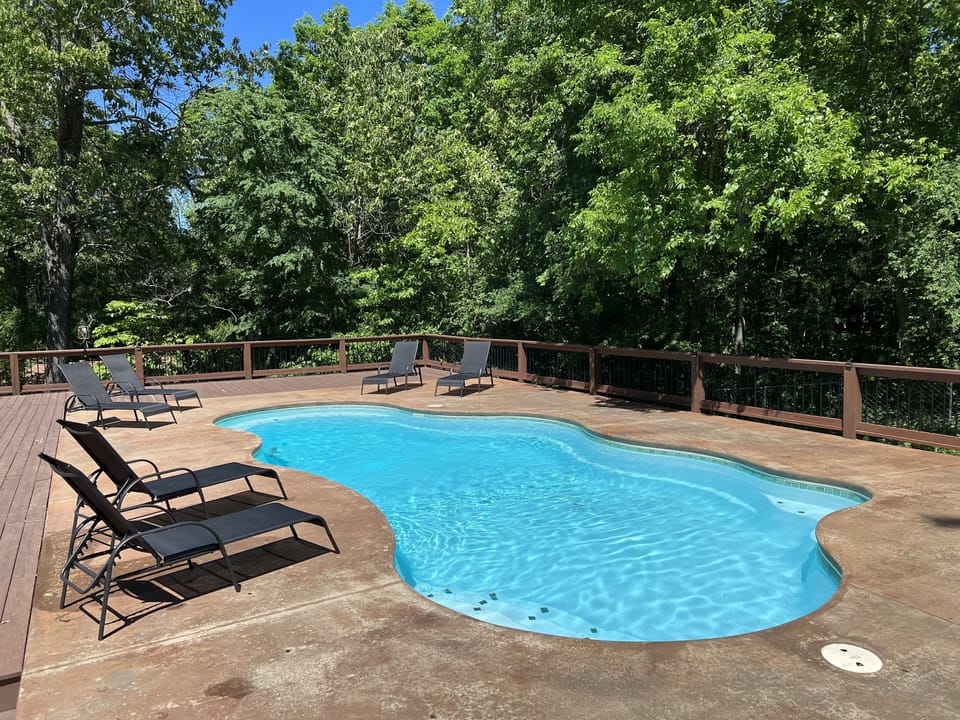 Catch some rays and cool off in the pool during those hot summer days!