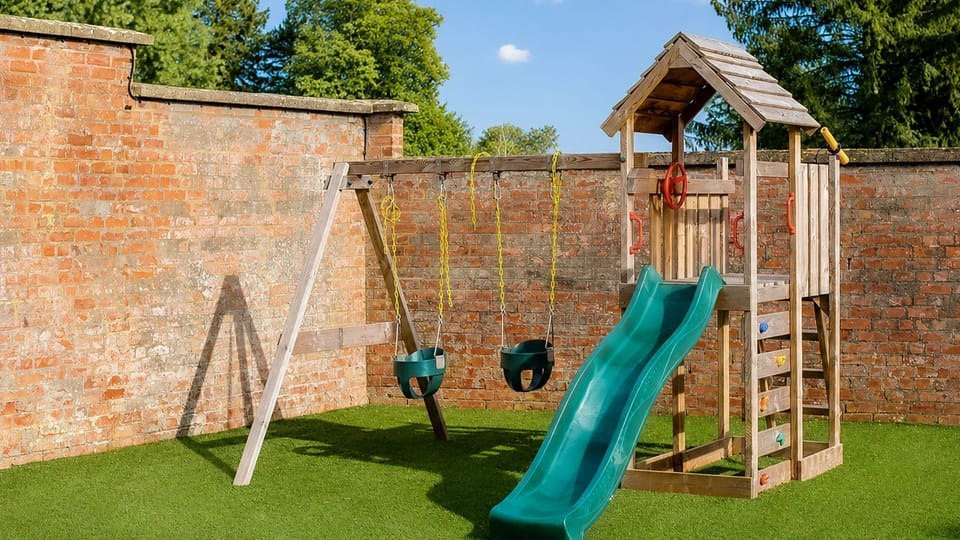 Play area, The Hayloft, Bolthole Retreats