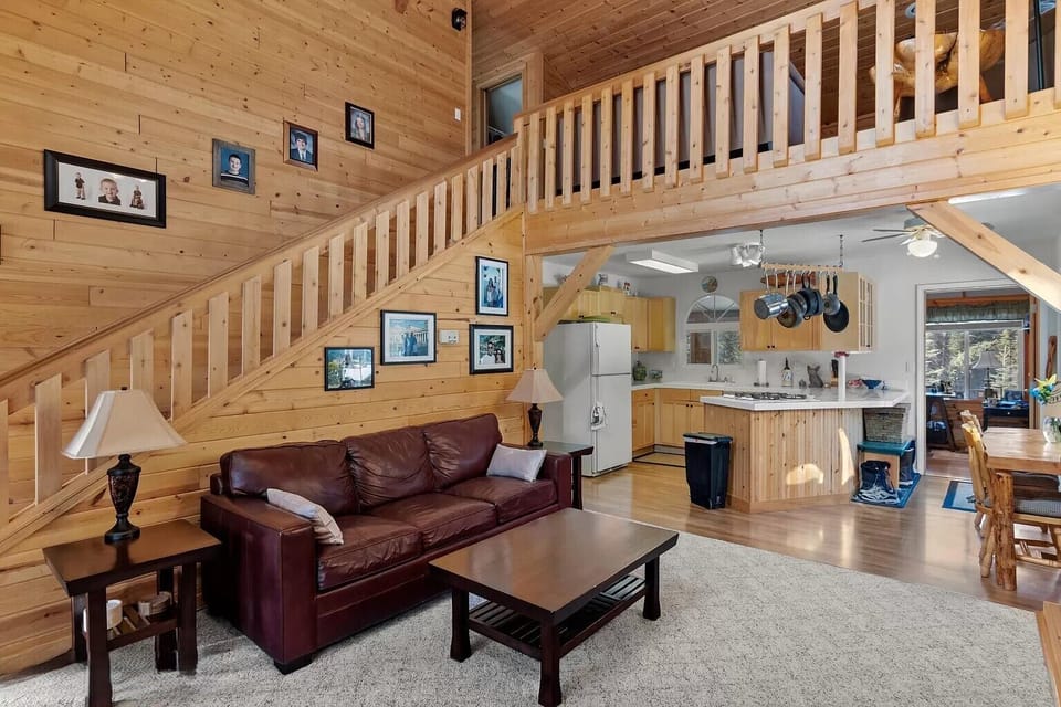 sleeper sofa in living room