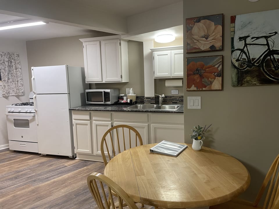 Kitchen and dining space