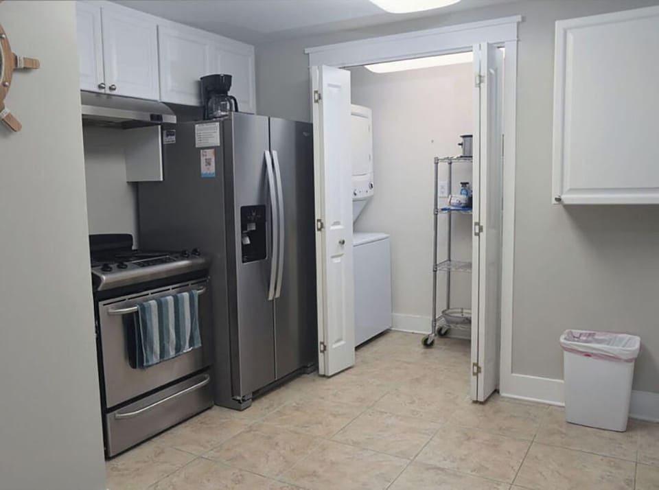 kitchen and laundry
