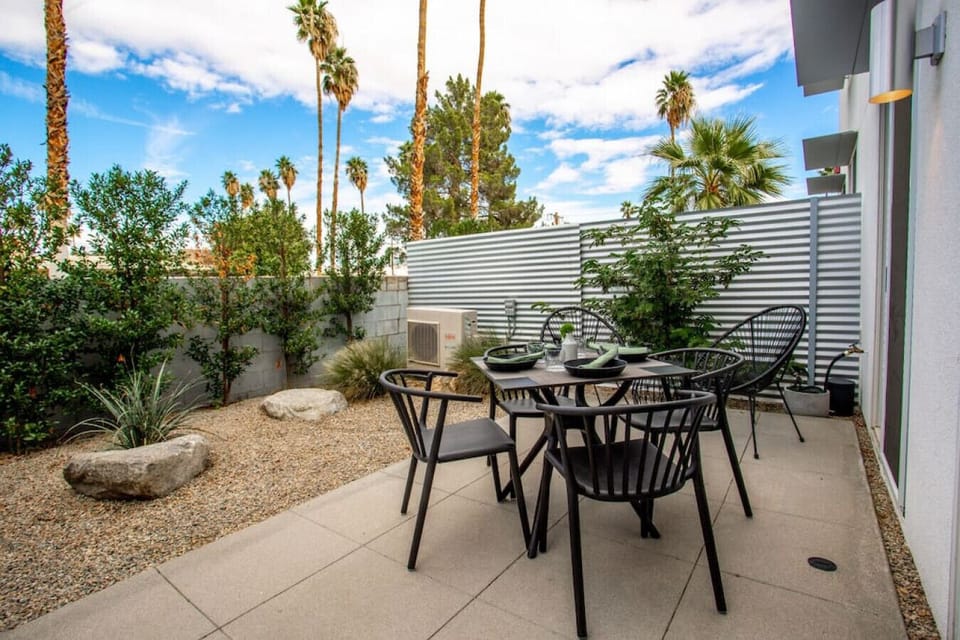 Private patio