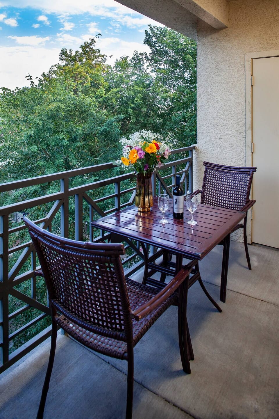 Enjoy the amazing weather of Scottsdale from your own patio!