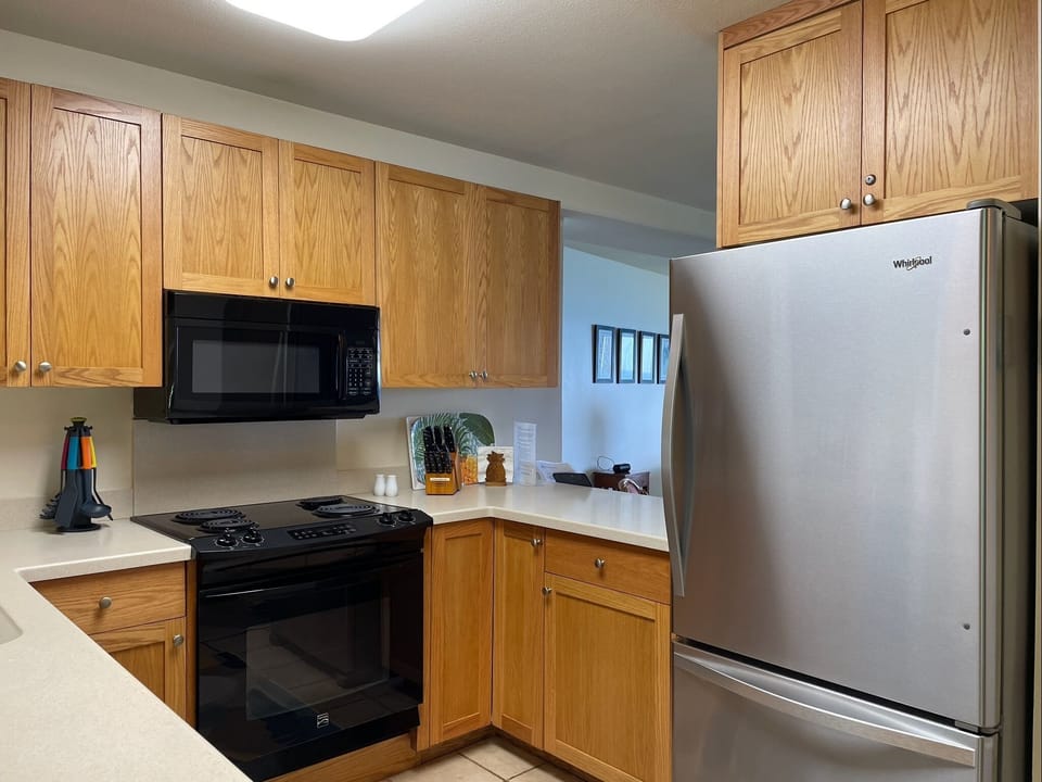 Fully equipped kitchen