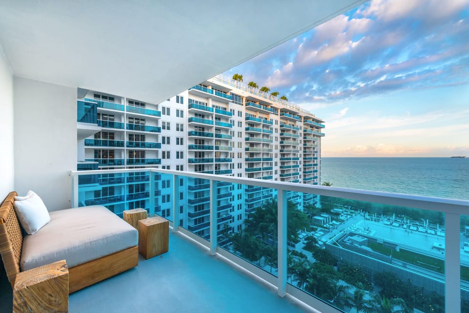 Private Balcony with Direct Ocean View