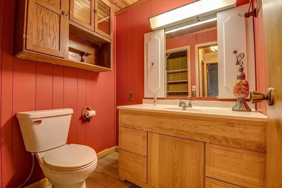 Half bathroom on main floor