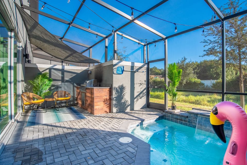 Plunge into your private pool or the Le Reve community pool!