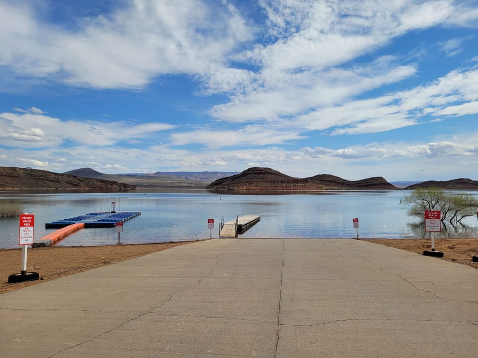 Water recreation opportunities at the nearby Quail Creek State Park.