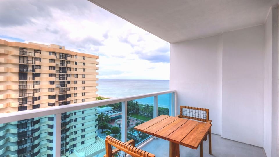 Private Balcony with Ocean View