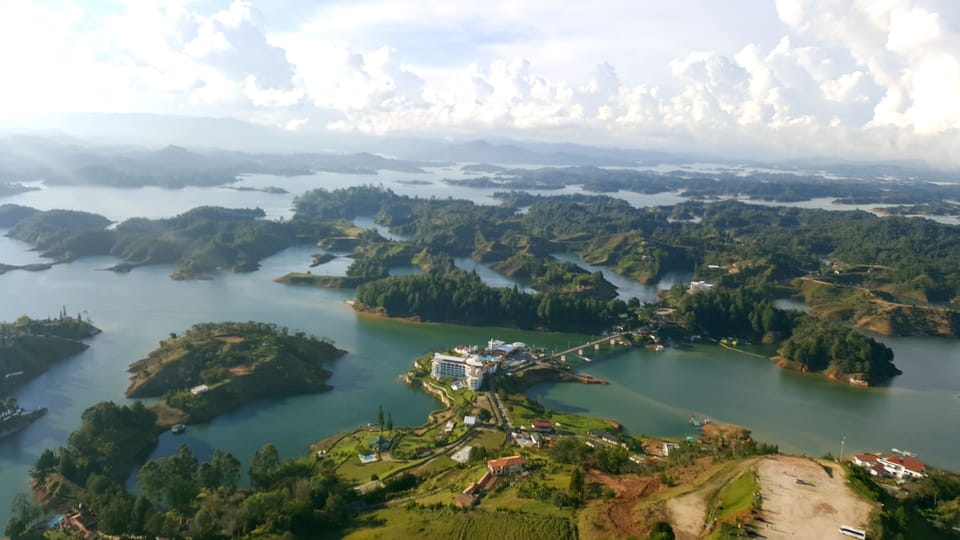 View from El Peñon - one of our favorite places to visit - 1hr from Medellin