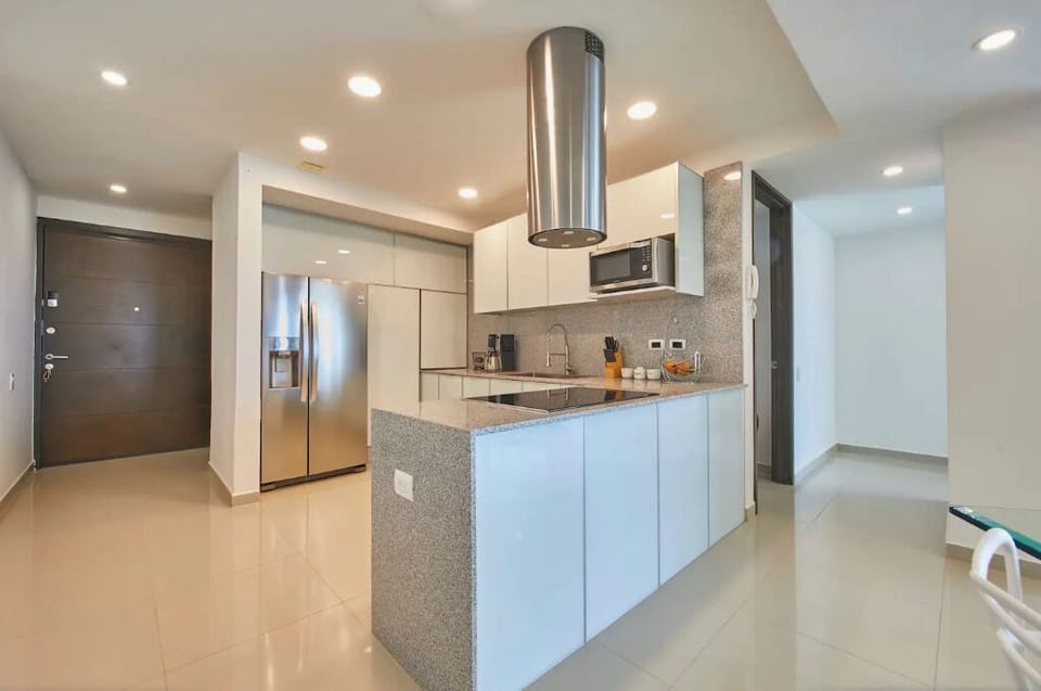 Remodeled kitchen