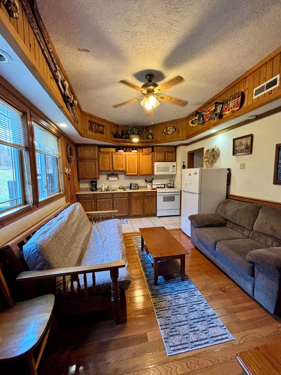 Downstairs kitchen.