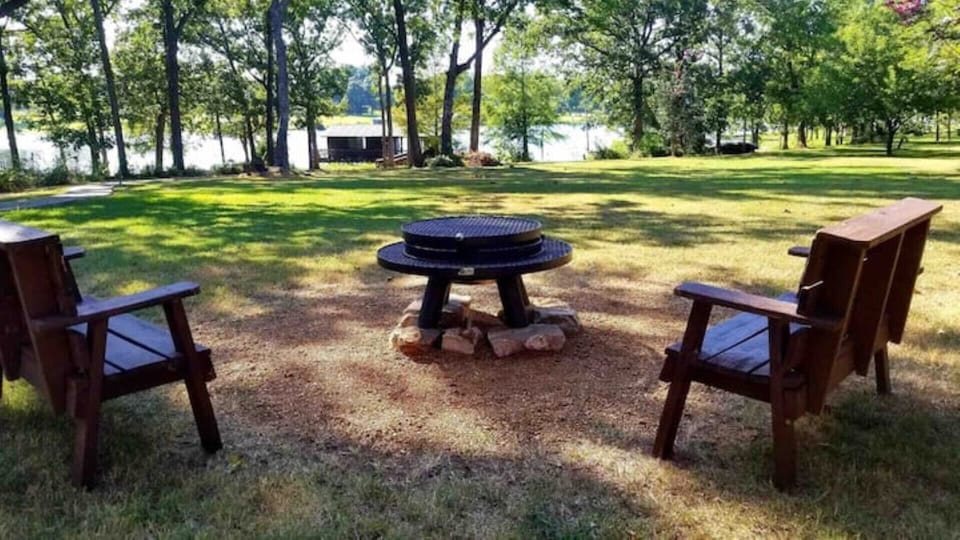 Grill out or chill out by the fire pit. 