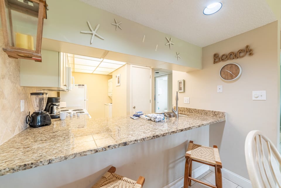 You'll love the coastal touches throughout this beautifully decorated villa.