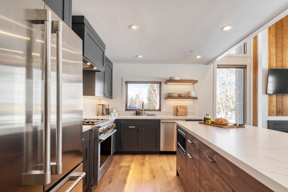 Kitchen built for a chef.
