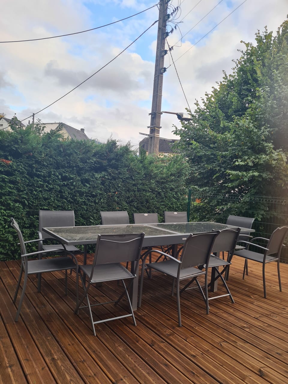 Outdoor dining