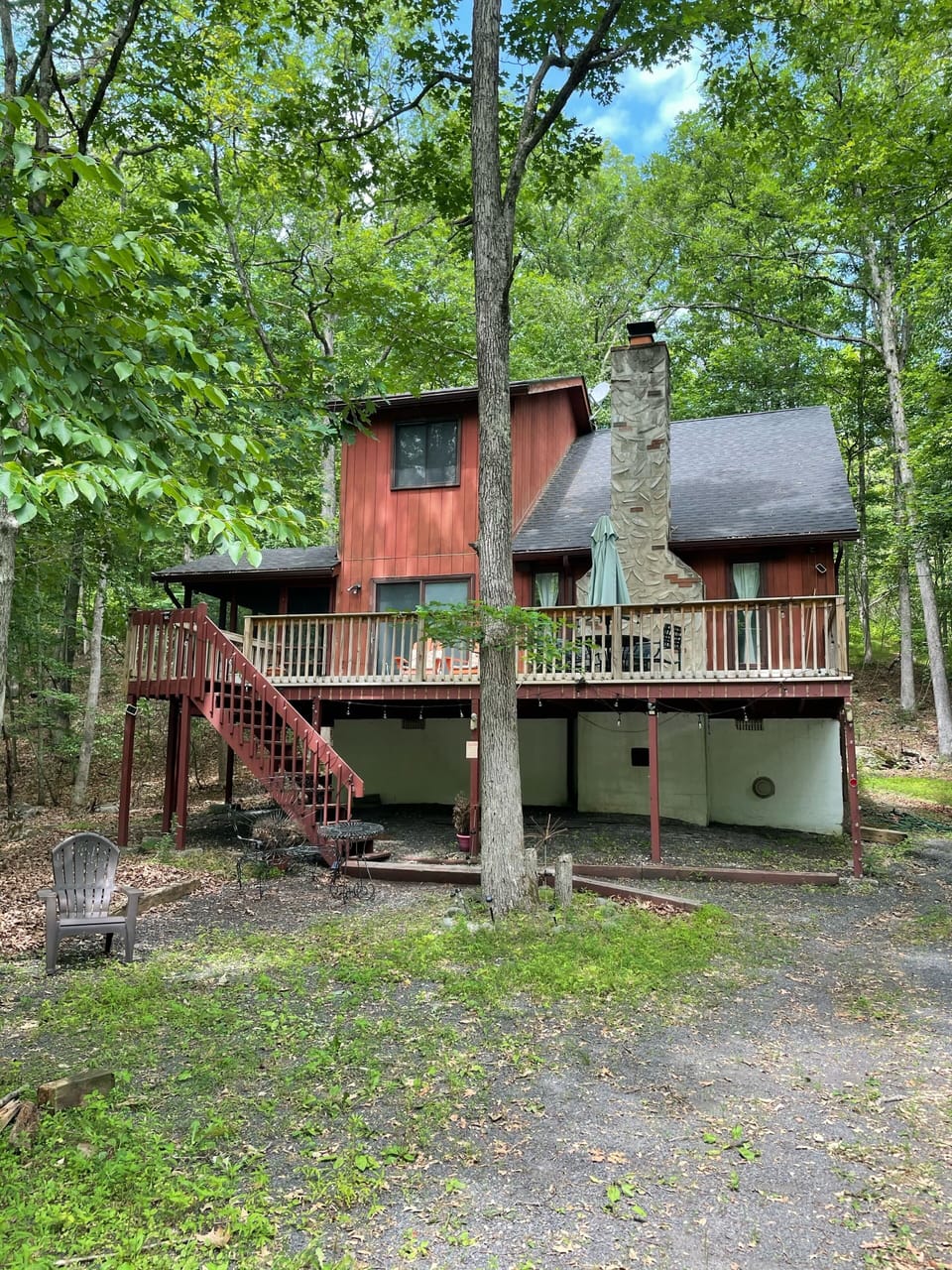 Cabin View from street 