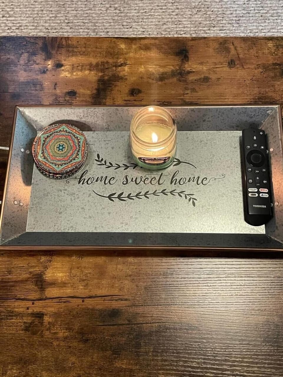 Relax and enjoy watching some tv in the living room 