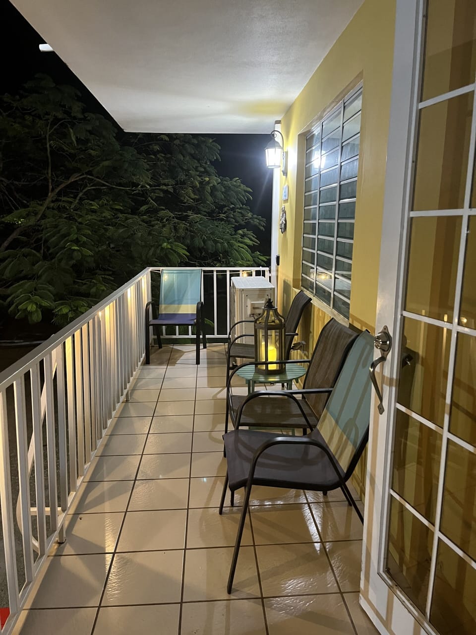 Front balcony in the second floor