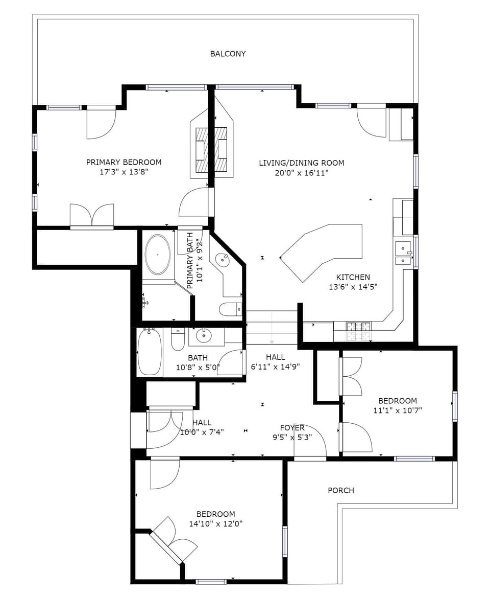 House, 3 Bedrooms | Floor plan