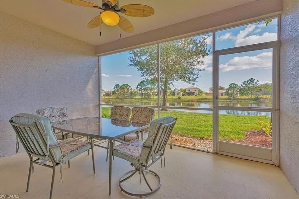 Lanai w/ Beautiful Lake view