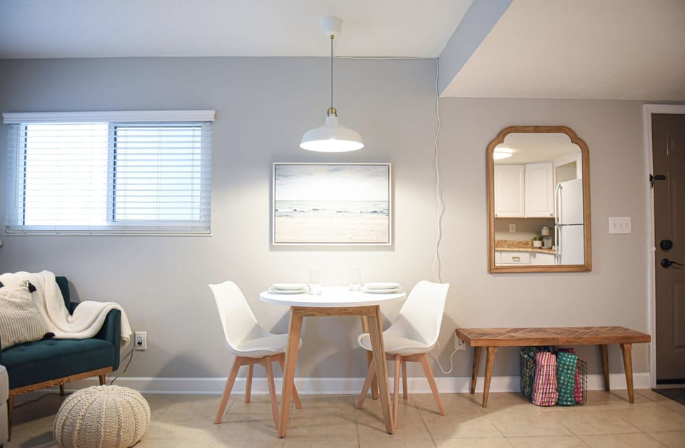 Dining table for two!